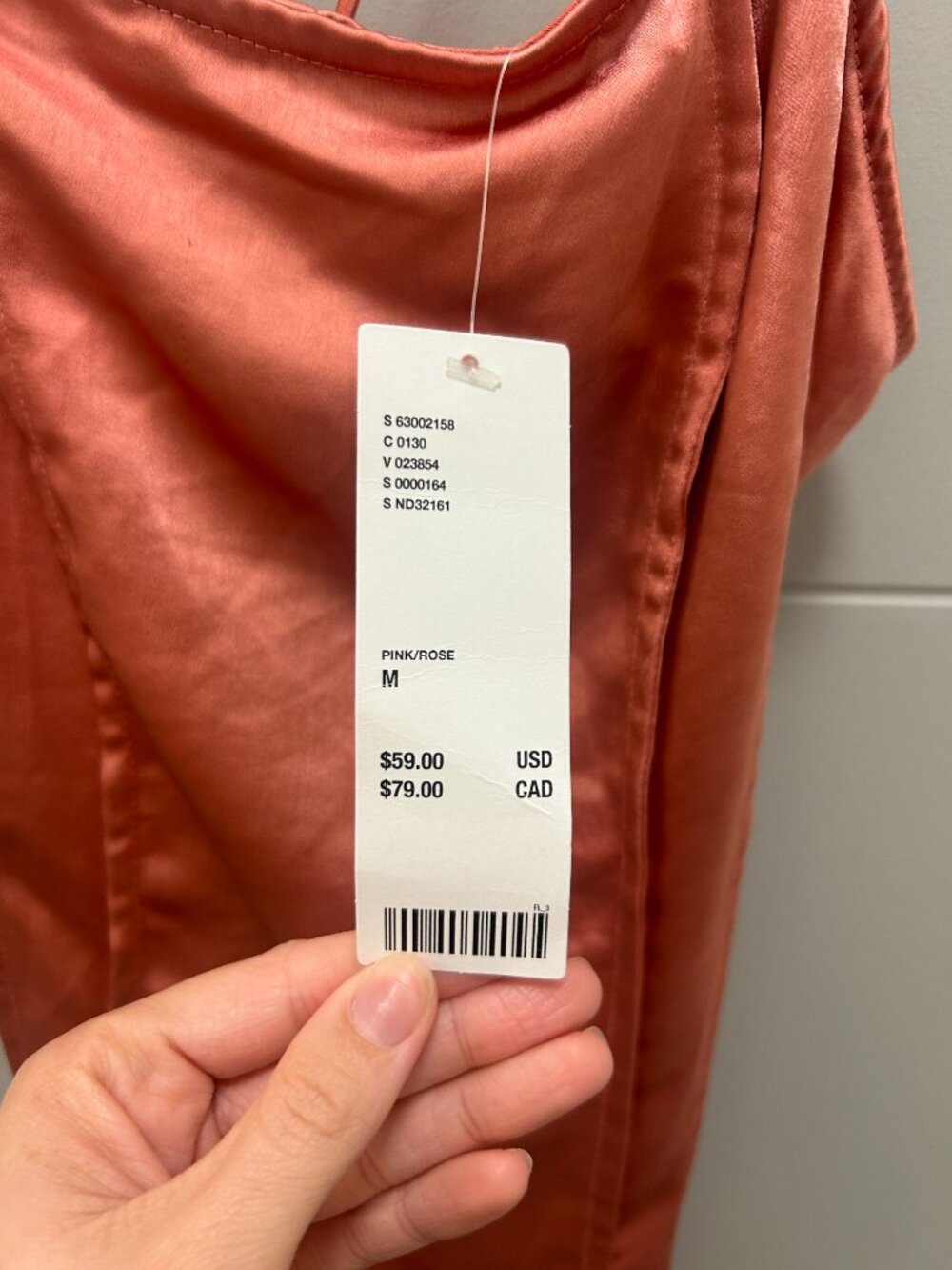 Urban Outfitters Pink Satin Seamed Mini Slip Dress NWT Medium Y2K Party Cocktail - Picture 7 of 10